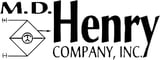 M.D. Henry Company Inc. logo with geometric diamond shape and company name